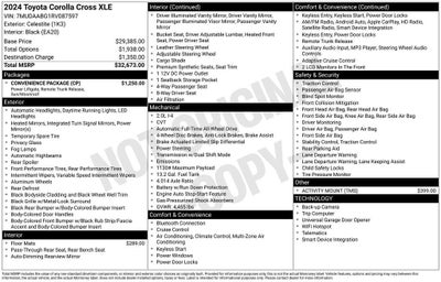 2024 Toyota Corolla Cross XLE