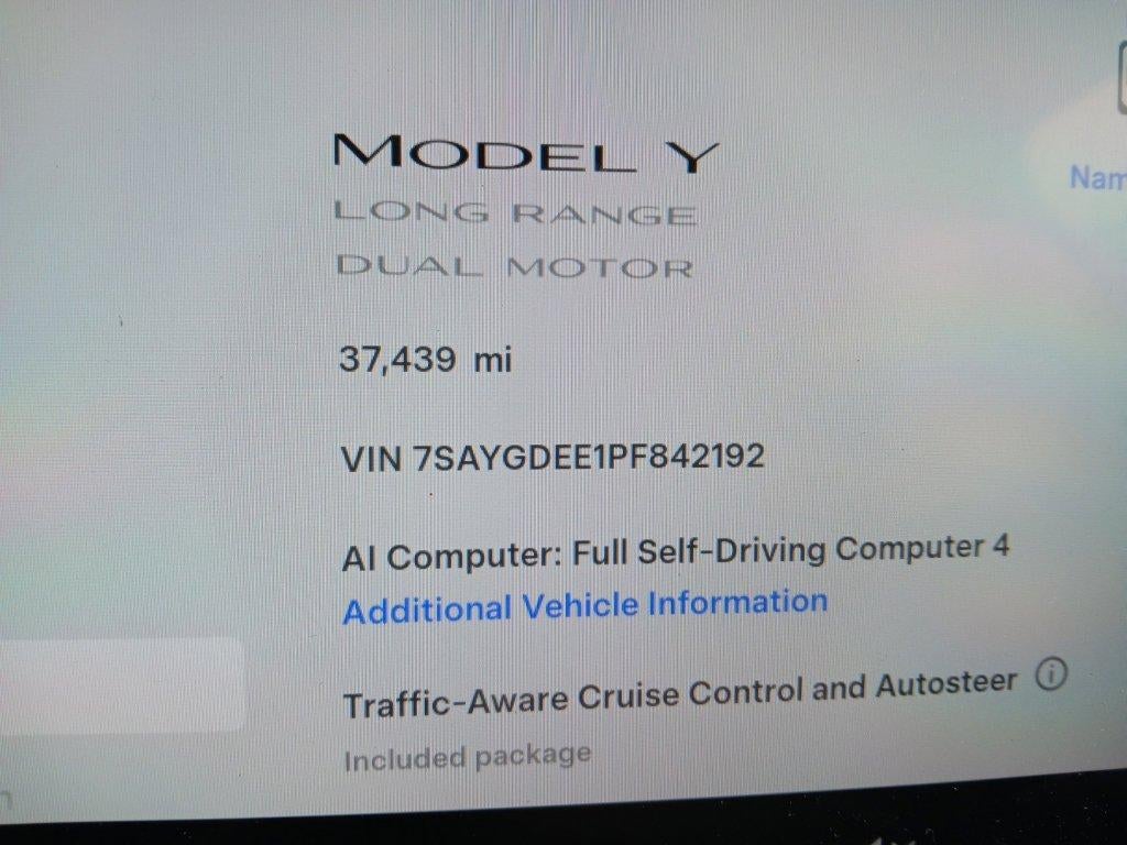 2023 Tesla Model Y Long Range