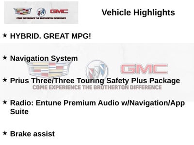 2018 Toyota Prius Three Touring