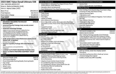 2023 GMC Yukon Denali Ultimate