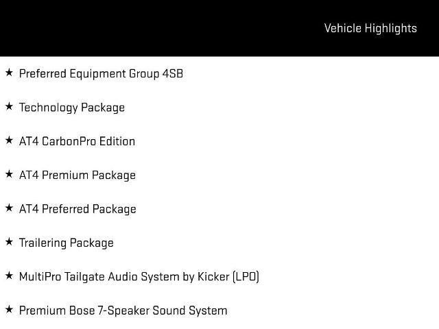2025 GMC Sierra 1500 AT4