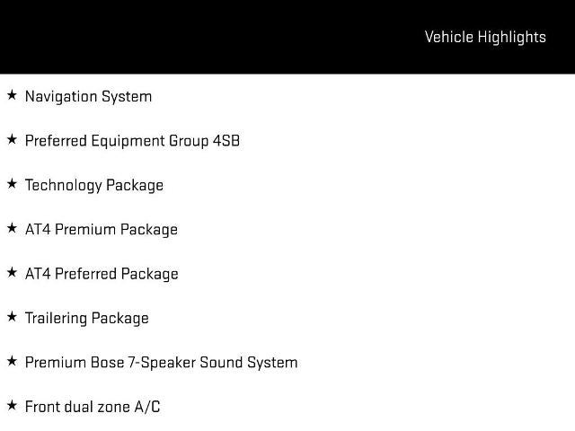 2023 GMC Sierra 1500 AT4