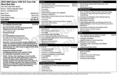 2023 GMC Sierra 1500 SLT