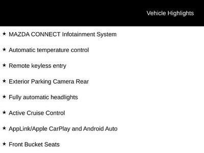 2024 Mazda Mazda3 Hatchback 2.5 S Select Sport