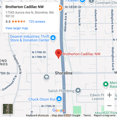 Brotherton Cadillac NW in SHORELINE WA