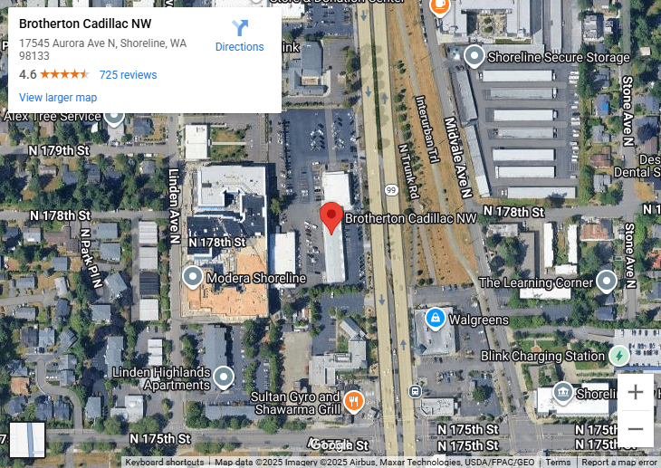 Brotherton Cadillac NW in SHORELINE WA